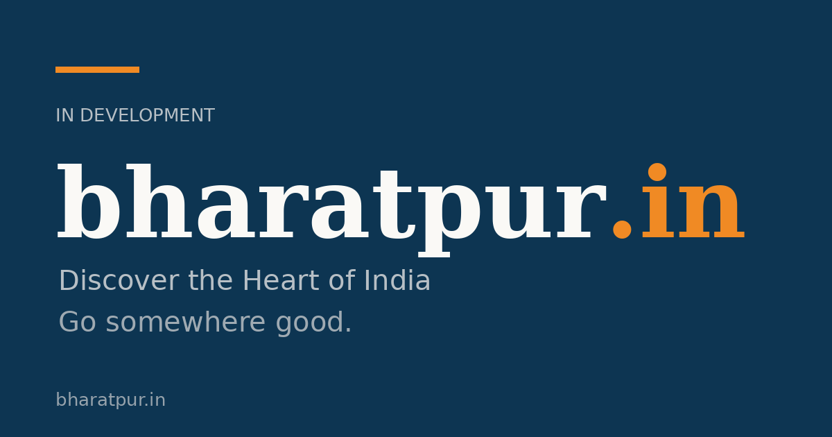 Link preview image for bharatpur.in